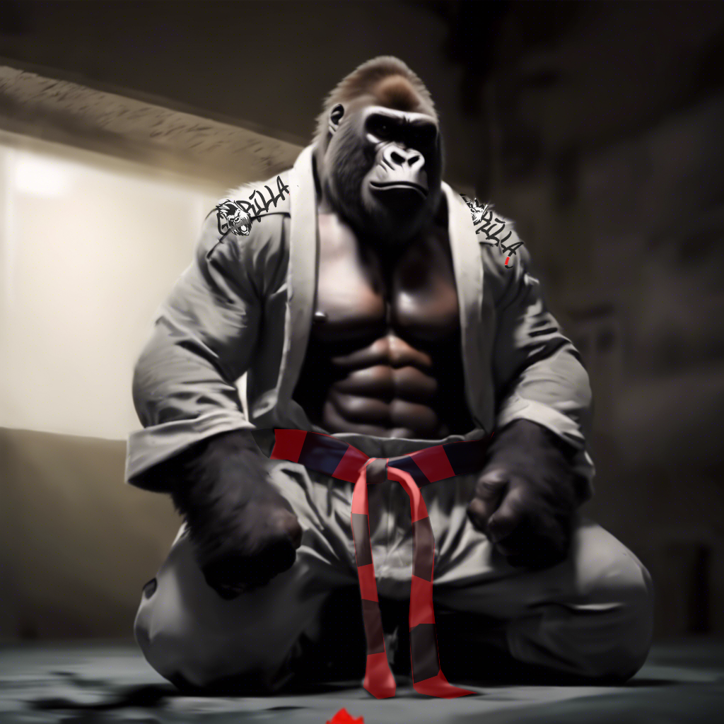 bjj gorilla in a gi