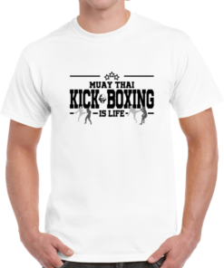Kickboxing Is Life (Light) T-Shirt