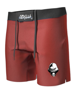 Red Primal MMA Shorts