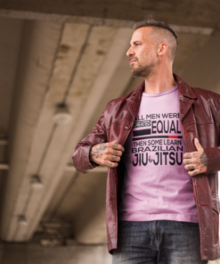 Men Are Equal Till Bjj (Light) T-Shirt