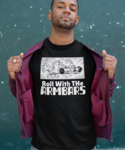 Roll With The Armbars Tshirt (Dark)