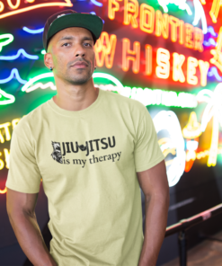 BJJ is Therapy (light) Tshirt