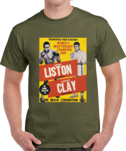 Clay vs Liston 1 Poster Tshirt
