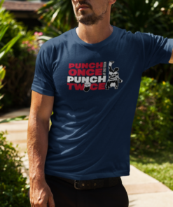Punch twice! Never Give Up!