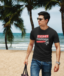 Fight Harder its you vs yourself tshirt