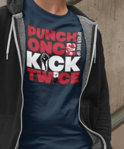 Kick twice! Never Give Up!